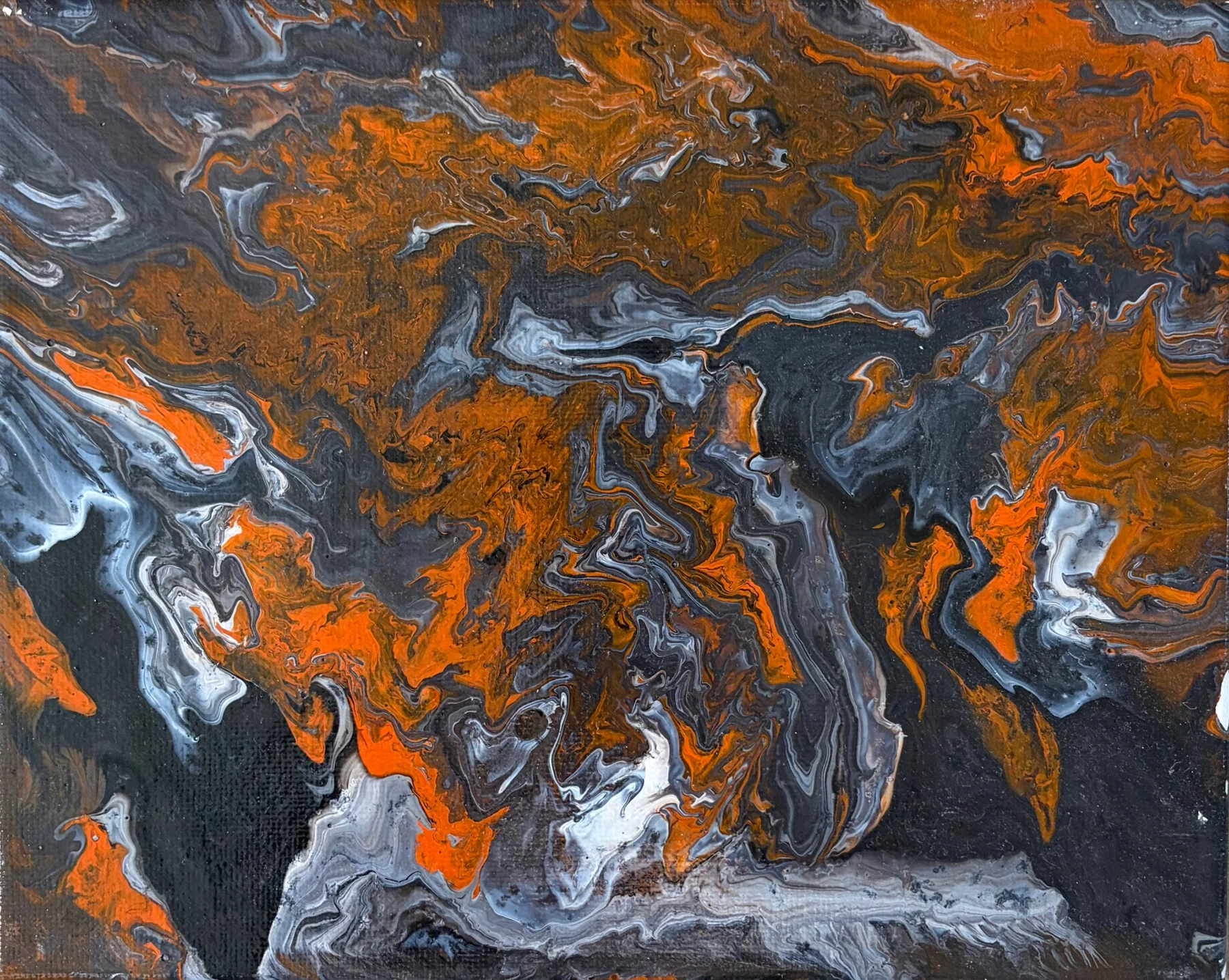 Буря — абстрактная картина
